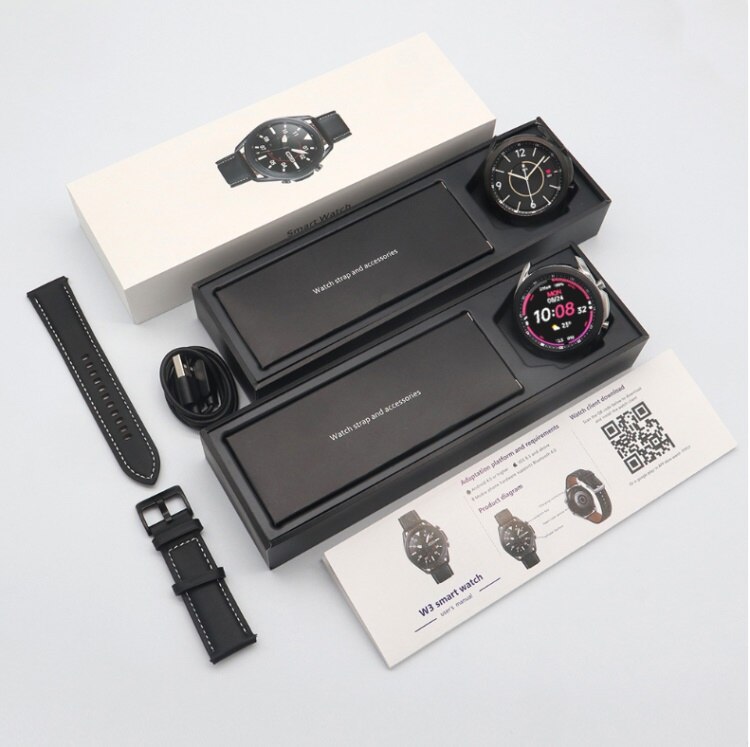 2021-New-Rotating-Bezel-Smart-Watch-Men-Bluetooth-Call-Smartwatch-Full-Touch-Screen-Heart-Rate-Blood-1005001918740533