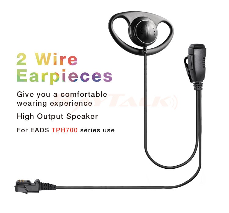 D-shape-earpiece-headset-with-Lapel-PTT--Mic-for-two-way-radio-TPH700-High-quality-free-shipping-32642565889