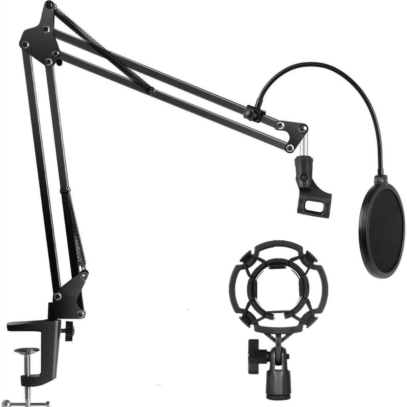 PC-Condenser-Microphone-with-Mic-Stand-Professional-35mm-Jack-18-m-Cable-For-iPad-iPhone-Laptop-Sing-4001357234555
