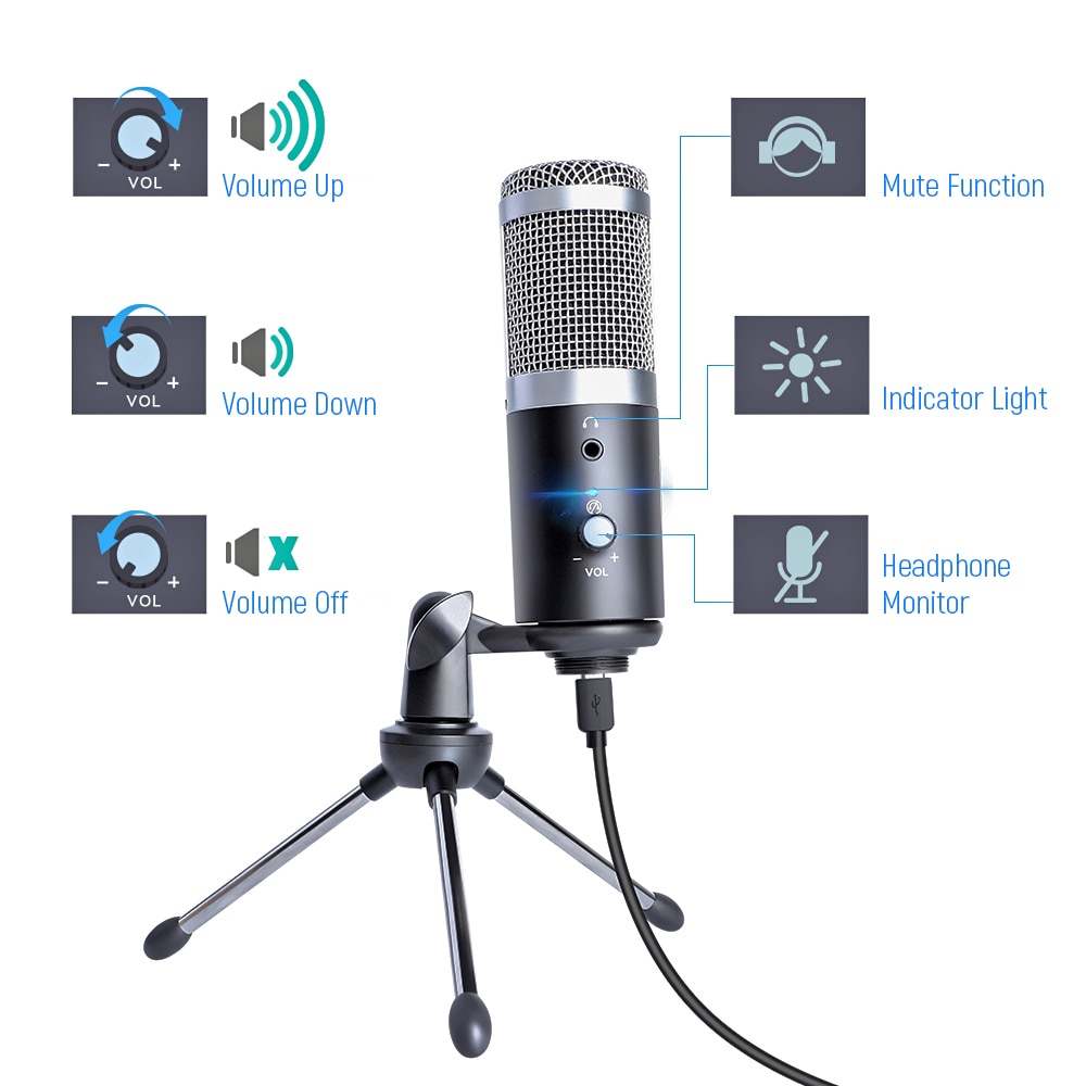 Professional-bm-800-Karaoke-Microphone-Bundle-bm800-Condenser-Microphone-Kits-Mikrofon-for-Computer--32915944673