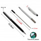 2 in 1 Multifunction Fine Point Round Thin Tip Touch Screen Pen Capacitive Stylus Pen For Smart Phone Tablet For iPad For iPhone