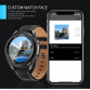 2021 New Rotating Bezel Smart Watch Men Bluetooth Call Smartwatch Full Touch Screen Heart Rate Blood Pressure Monitor Sport Watc