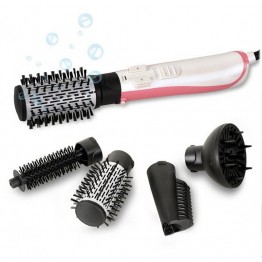 9822-5 Ionic Hair Styler Professional Astion Style 4 in 1 Rotating Drying Brush hair Curling Irons only 220V