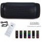 AEC colorful Waterproof LED light Portable Bluetooth Speaker BQ - 615 Pro Wireless Super Bass Mini Speaker Flashing Lights FM
