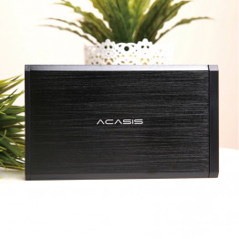 Acasis ba-06us high quality aluminum alloy 3.5 inch usb3.0, can be used in SATA external HDD shell 4TB hard disk box black