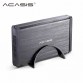 Acasis ba-06us high quality aluminum alloy 3.5 inch usb3.0, can be used in SATA external HDD shell 4TB hard disk box black