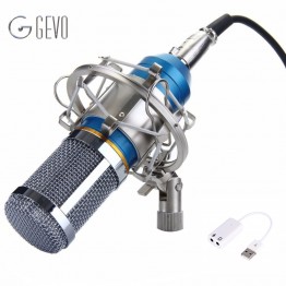 BM-800 Condenser Microphone Professional 3.5mm With Metal Shock Mount Microphone For Video Recording Studio Computer BM 800