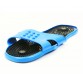 Blue Electrode Rubber Relaxing Massager Slippers Suit for Ion Detox Foot Spa Machine Tens Acupuncture Therapy Foot Massage E04 