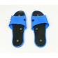 Blue Electrode Rubber Relaxing Massager Slippers Suit for Ion Detox Foot Spa Machine Tens Acupuncture Therapy Foot Massage E04 