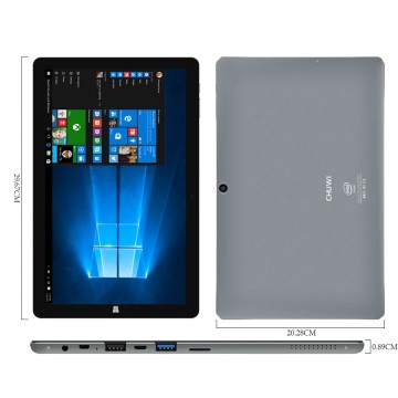  CHUWI Hi12 Dual OS Tablet PC Windows10 Android 5.1 Intel Atom Z8300 4GB RAM 64GB ROM 12 Inch IPS Screen 2160x1440 11000mAh 