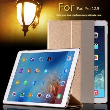 Case for iPad Pro 12.9, GARUNK Ultra Silm Back Protective Cover Smart Leather Stand for Apple iPad Pro 12.9'' Tablet Accessories