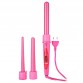 DODO 3 In 1 Hair Curlers Care Styling Curling Wand Interchangeable 3 Parts Clip Hair Iron Curler Set Curler Hair Styles Tool