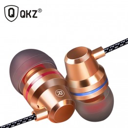 Earphones QKZ DM1 In-Ear Earphone Headset With Microphone 3 Colors fone de ouvido gaming headset audifonos dj mp3 player