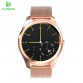 FLOVEME K7 Bluetooth Smart Watch Man Woman Watch Full Stainless Steel Wristwatch For iPhone IOS Samsung Android Gold Smartwatch