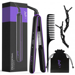 Full Screen Touch Hair straightener Hair Flat Iron Seam Hair Straightening Iron Curler Steamer Hair Styling Tool