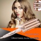 High Quality Professional 110-220V Hair Curling Iron Ceramic Triple Barrel Hair Curler Hair Waver Styling Tools Hair Styler A00