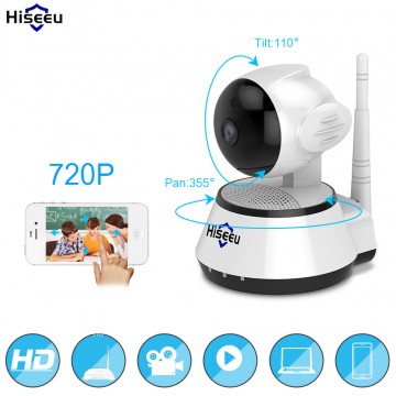 Home Security IP Camera Wireless Smart WiFi Camera WI-FI Audio Record Surveillance Baby Monitor HD Mini CCTV Camera Hiseeu FH2A