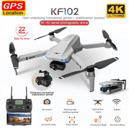 Kf102 Drone Gps 4k Gimbal Hd Camera Wifi Fpv Professional Brushless Foldable Rc Quadcopter Anti-shake Aerial Photography Drone