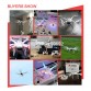 MJX X101 RC Quadcopter Profession Drone UAV 2.4G 6-Axis Headless Helicopter Can Add C4018 C4010 WIFI FPV HD Camera