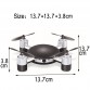 MJX X916H Wifi FPV APP Control Mini RC Quadcopter Helicopter with 720P HD Camera 2.4GHz Real-time Iphone Control RC Drones