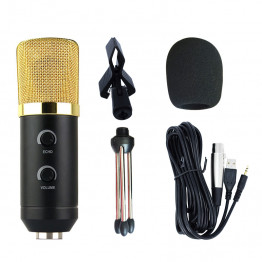 MK-F100TL USB Condenser Microphone Professional Microphone for Video Recording Karaoke Radio Studio Microphone for Computer PC