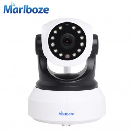 Marlboze Wireless 720P HD IP Camera IR-Cut Night Vision P2P Baby Monitor Audio Record WIFI CCTV Onvif Indoor Surveillance Camera