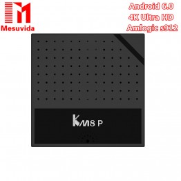 Mecool KM8 P TV Box Android 6.0 2G RAM Amlogic S912 Octa Core 4K Smart TV Box Media Player Set-top Box PK KM8 Pro X96 X92