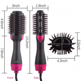 One Step Hair Dryer and Styler  Volume Multifunctional 1000W High Power 3-in-1 Salon Negative Ion Hot Air Brush Ionic Technology