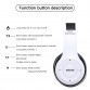 P47 Wireless Headset Noise Cancelling Bluetooth Headphones Hifi Stereo Bass Gaming Headband Earphone with Mic for Pc / Phone