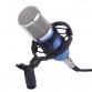Professional BM800 Microfone 3.5mm Wired Condenser Sound Recording karaoke Microphone with Shock Mount for PC Song Recording