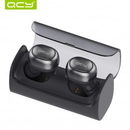 QCY Q29 Airpods business bluetooth earphones wireless 3D stereo headphones headset and power bank for iphone 6 7 android samsung