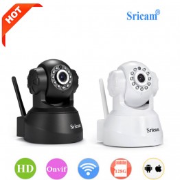 Sricam SP012 IP Camera WIFI 720P Home Security Surveillance Onvif P2P Phone Remote 1.0MP Wireless Video Surveillance Camera CCTV