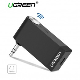 Ugreen Wireless Bluetooth Receiver 3.5mm Jack Bluetooth Audio Music Receiver Adapter Car Aux Cable Free for Speaker Headphone