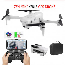 Visuo Xs818 Zen Mini Gps Drone Optical-flow Rc Quadcopter 5g Wifi Fpv 4k Hd Dual Camera Helicoptere Radiocommande רחפן עם מצלמה