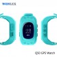 Wonlex Anti Lost Q50 OLED Child GPS Tracker SOS Smart Monitoring Positioning Phone Kids GPS Watch Compatible with IOS & Android